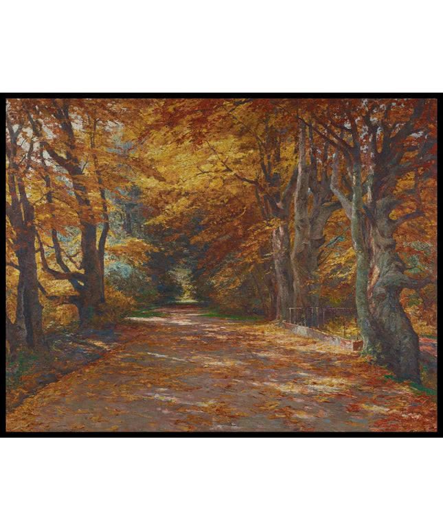 Praterallee im Herbst