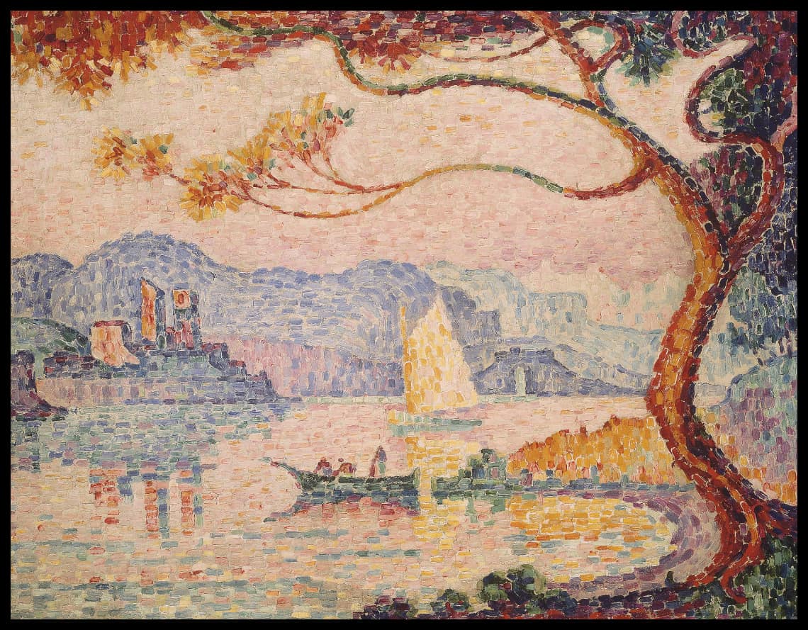 Antibes . Petit port de Bacon