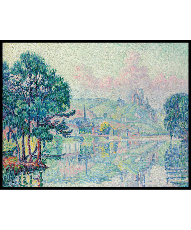 Les Andelys. Matin. Été