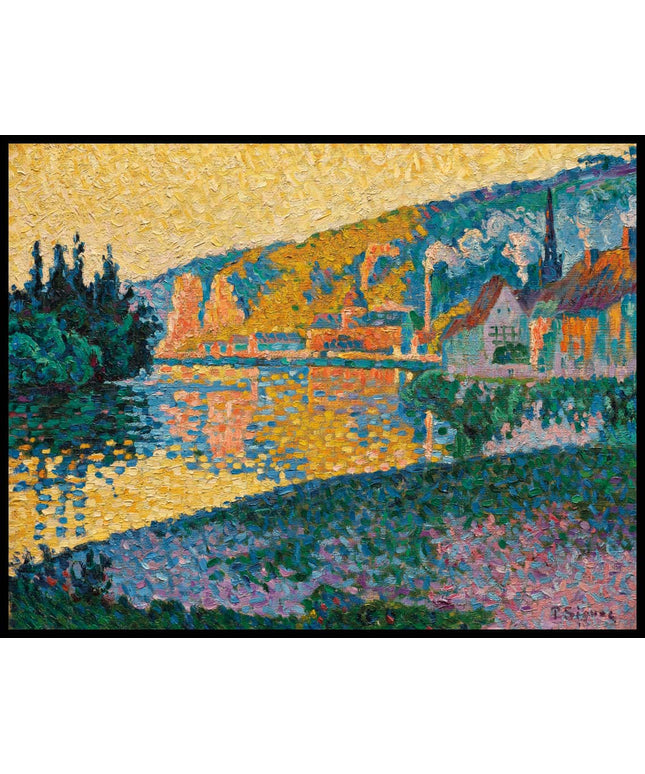 Les Andelys. Soleil couchant, Opus 135