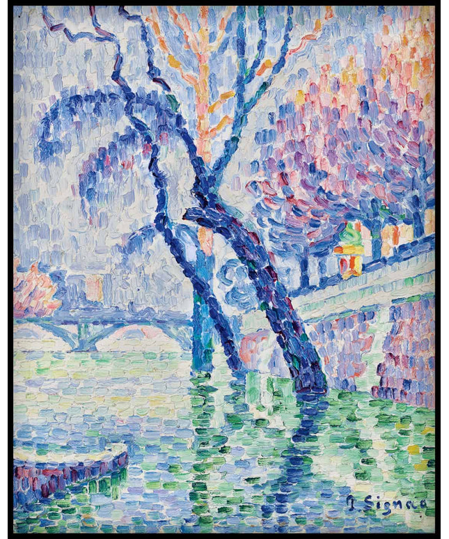 Pont des arts, Inondation