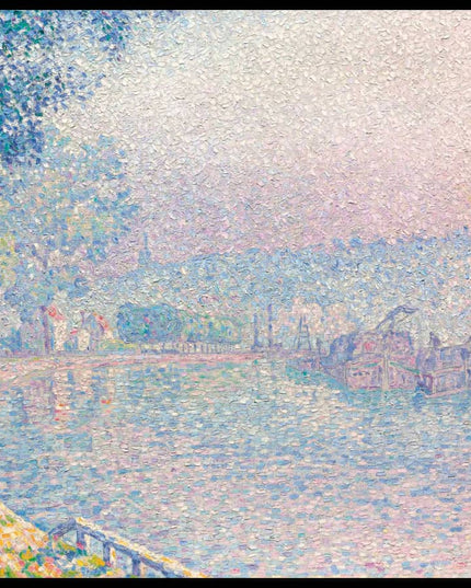 Samois, La Berge, matin