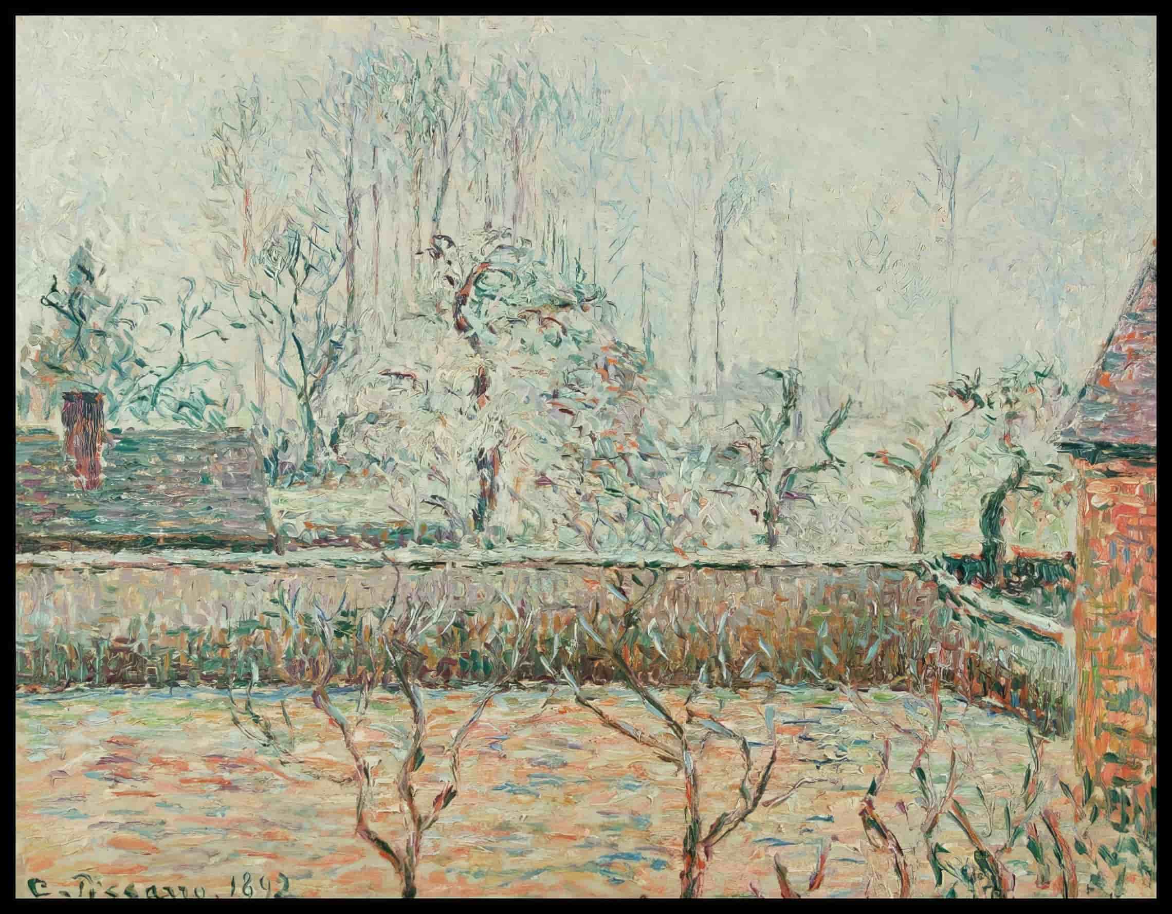 Maisons Et Mur De Clôture