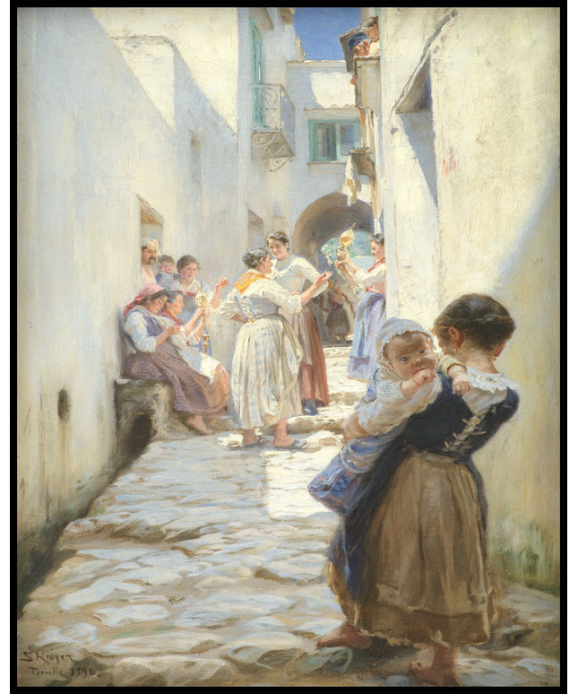 A Street in Torello, Italy