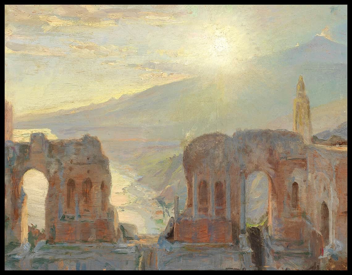 Det antike Teater i Taormina