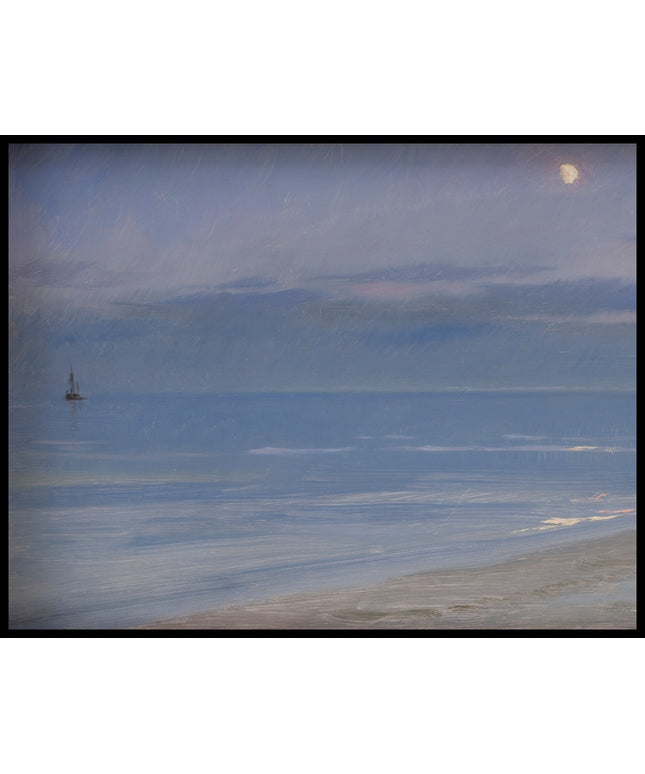 Skagen Beach in Moonlight