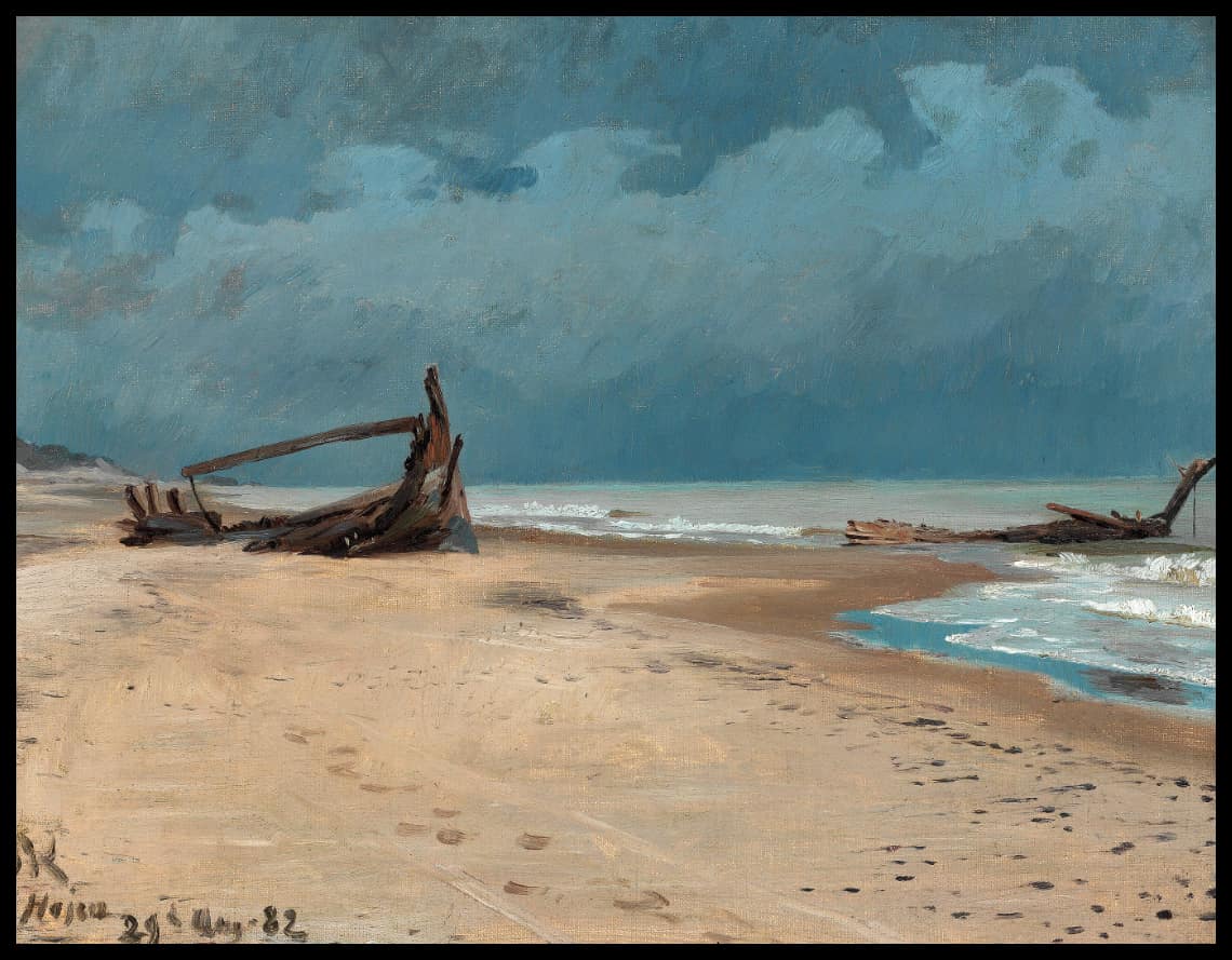 Stranden ved Højen