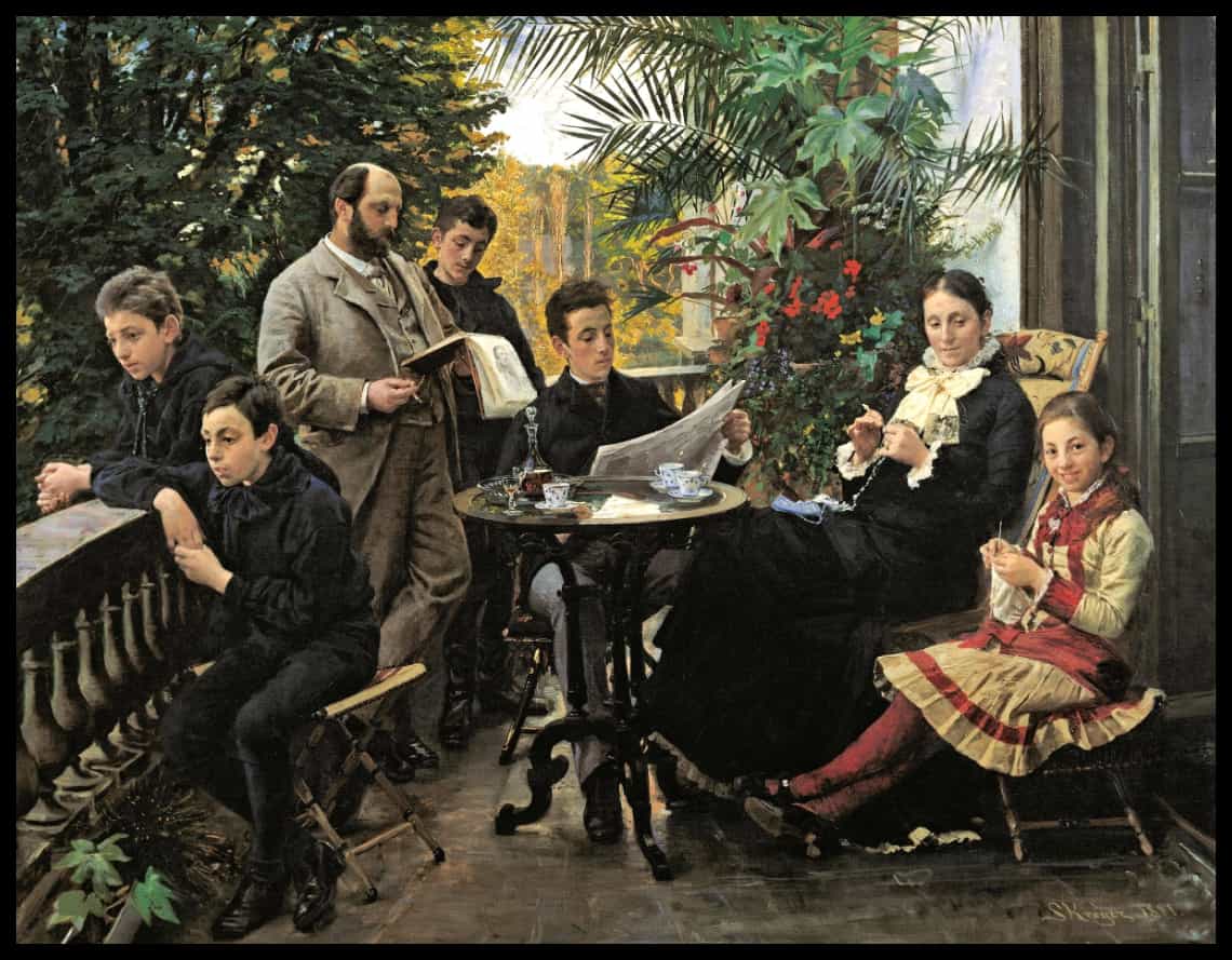 The Hirschsprung family portrait