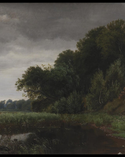 Clearing weather after a rain shower at Lake Gurre