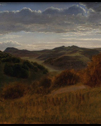 Hills behind the Møen Cliff