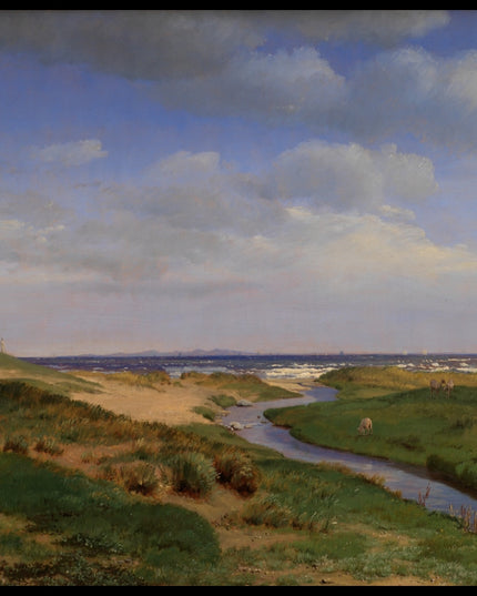 View of the North Coast of Zealand at Dronningmølle