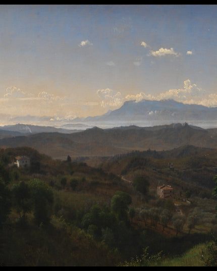 View of the Sacco Valley southeast of Olevano