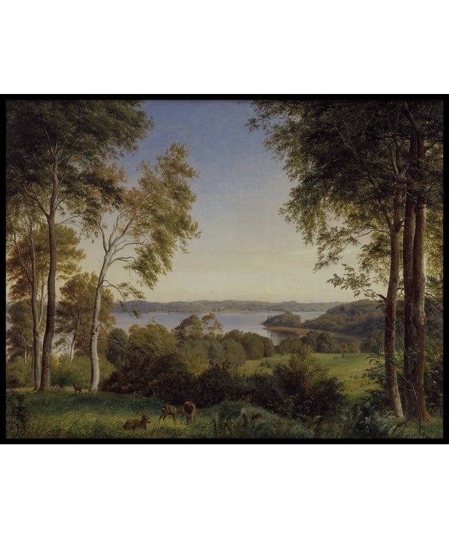 View over Skarre Lake