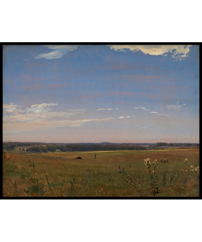 View towards the Beldringe manor house