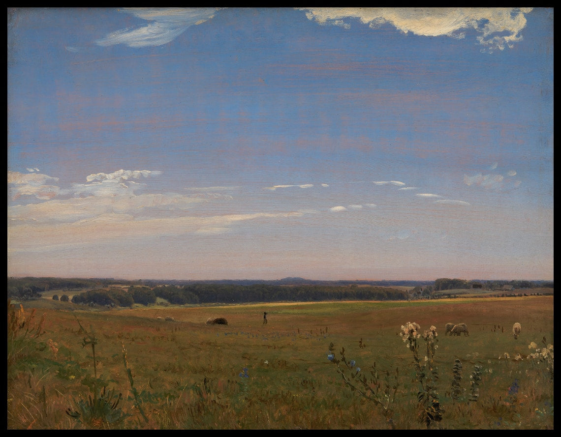 Vue sur le manoir de Beldringe