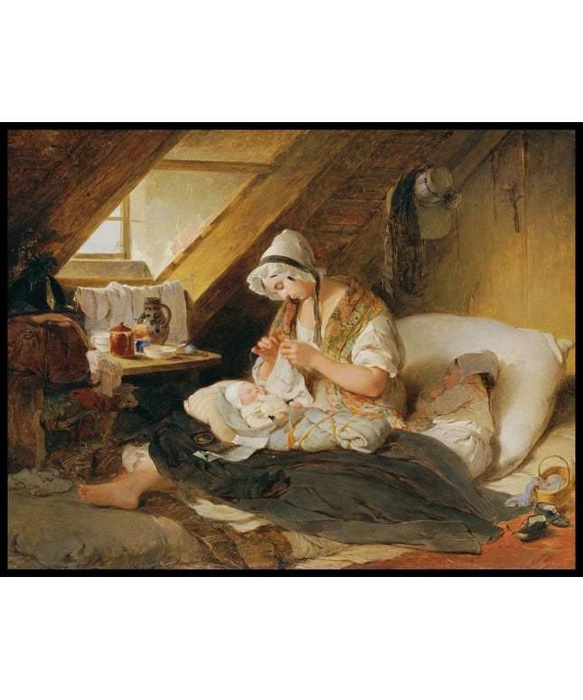 Die arme Offizierswitwe