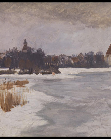 A View of Faaborg. Winter