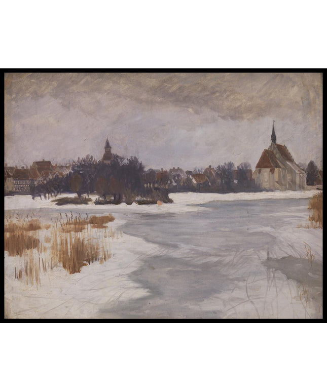 A View of Faaborg. Winter