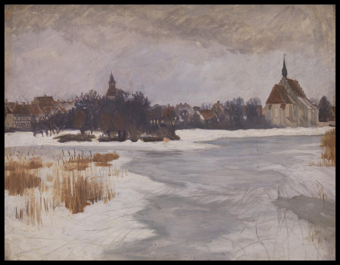 A View of Faaborg. Winter