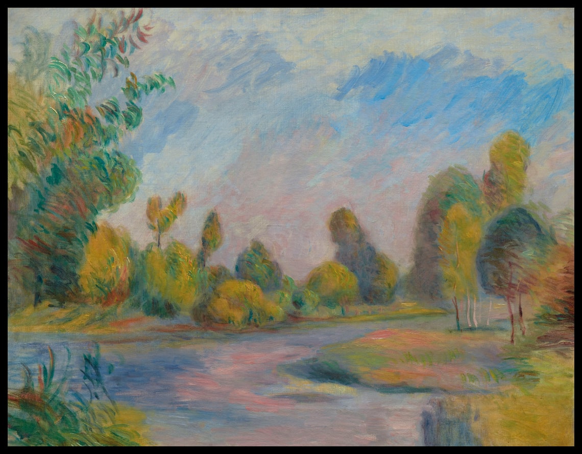 Au bord de la rivière