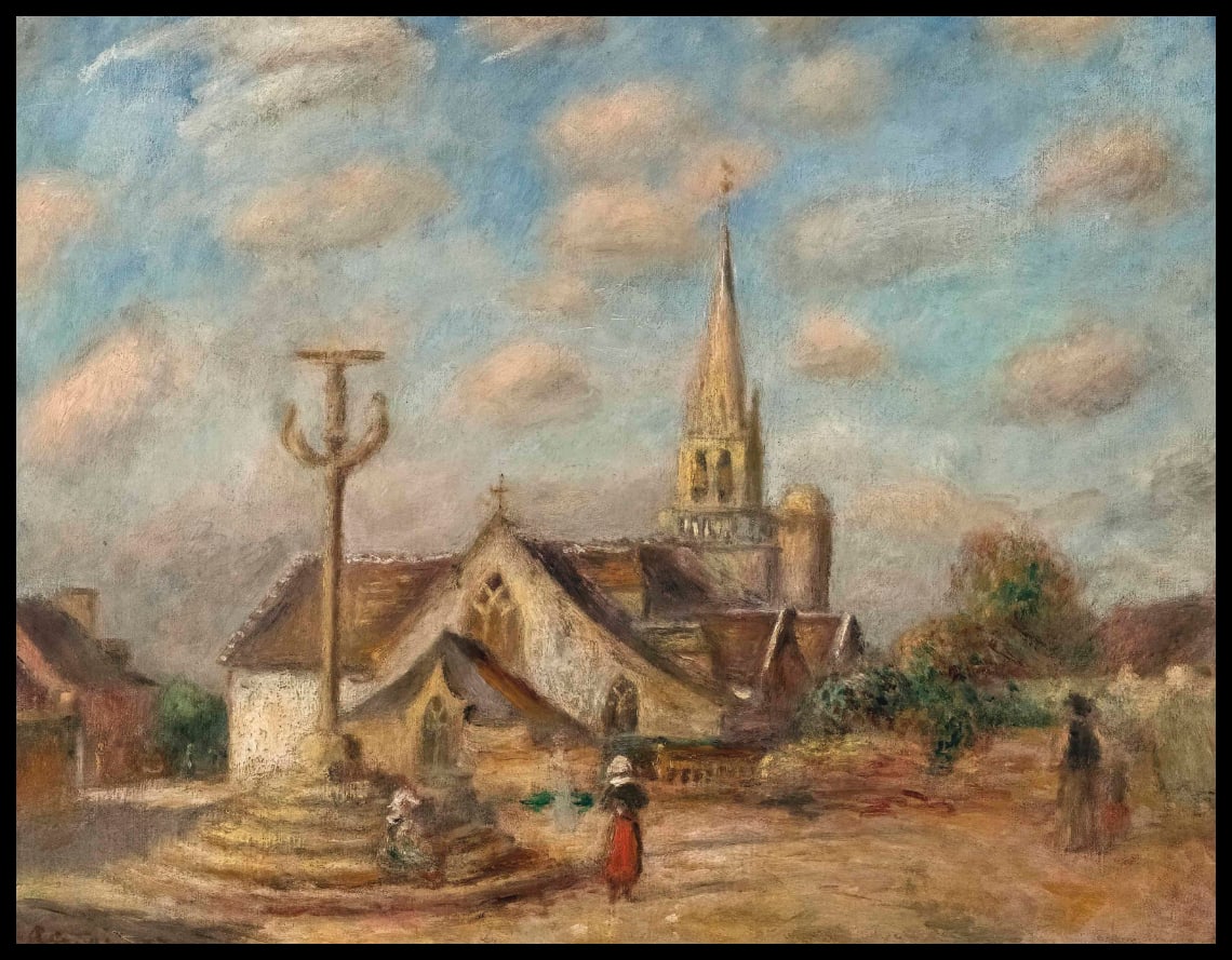 Calvaire et église de Nizon (Près de Pont-Aven)
