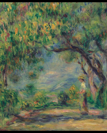 Chemin aux Collettes avec tilleul