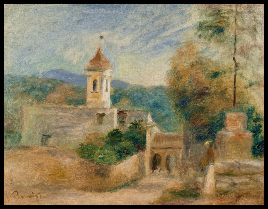 La chapelle à Cagnes
