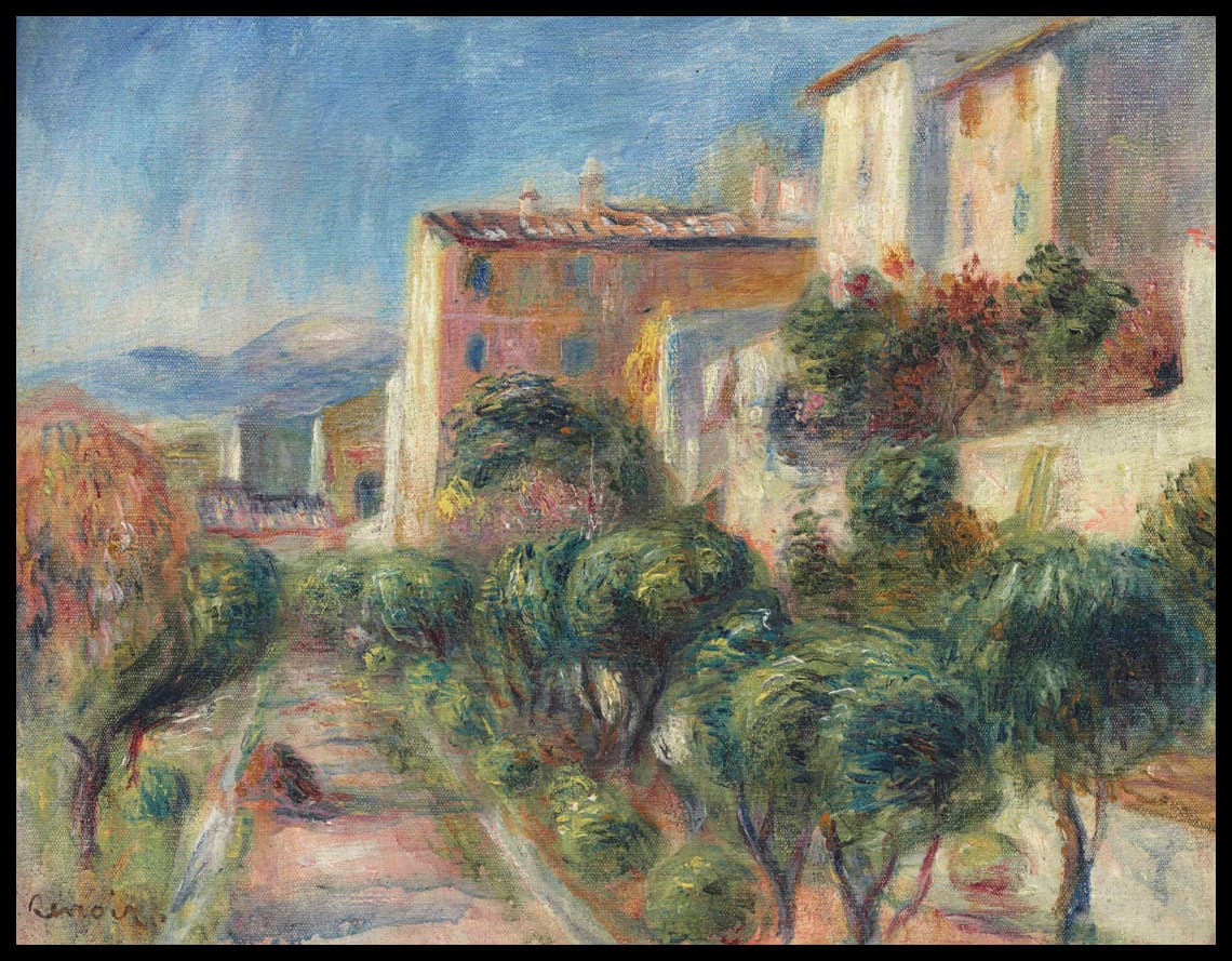 La maison de la poste à Cagnes