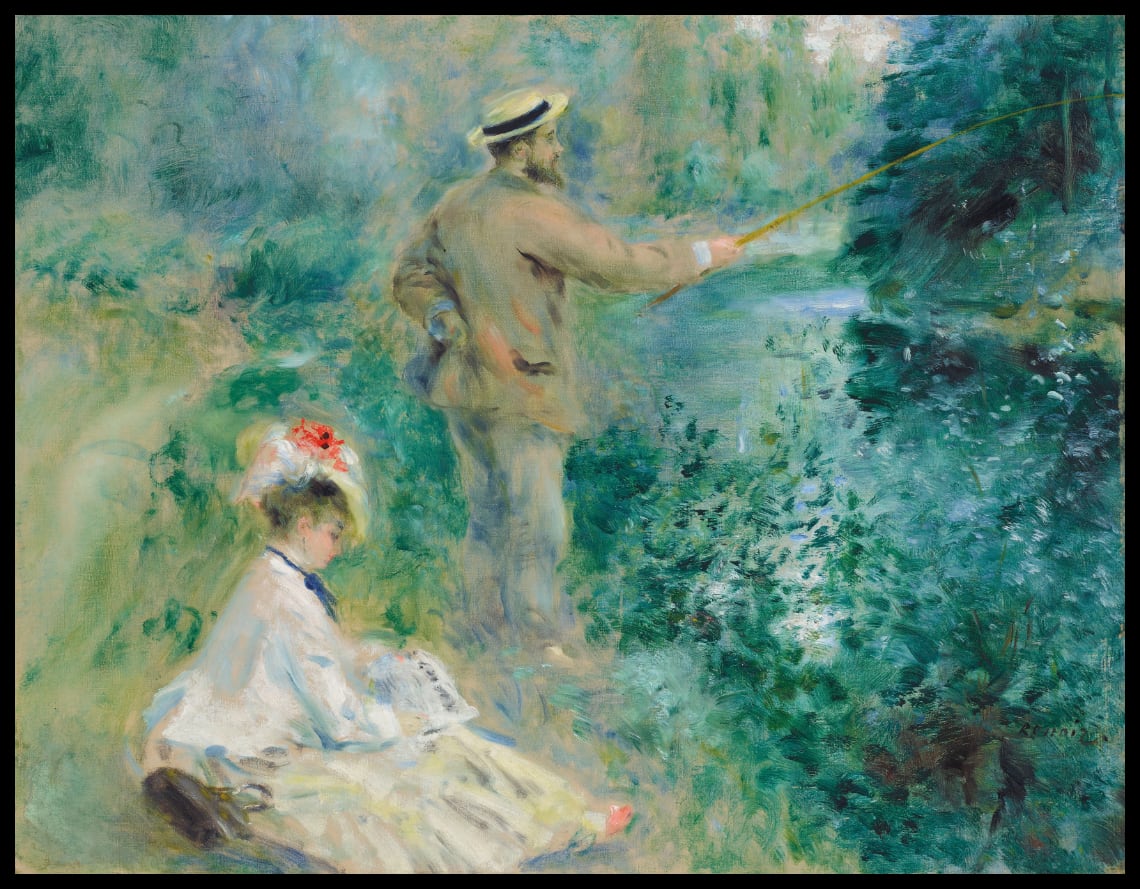 Le pêcheur à la ligne