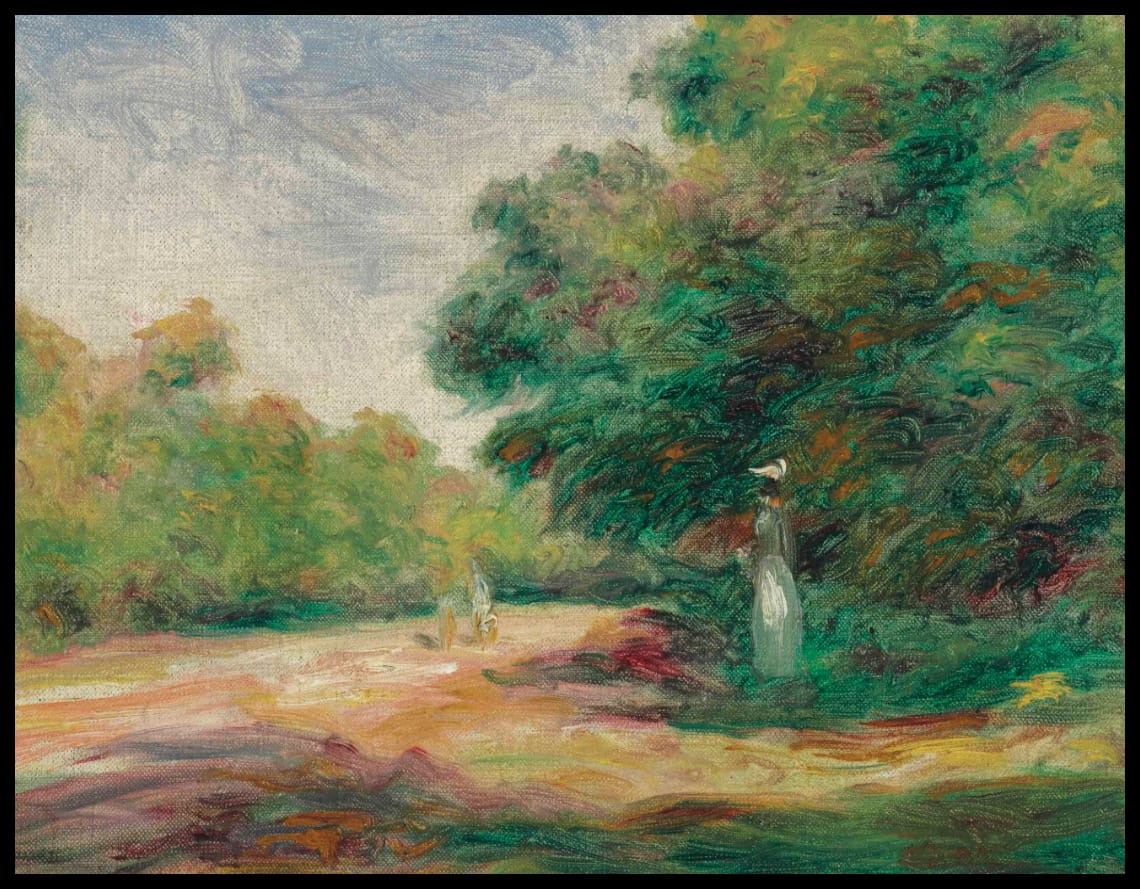 Le sentier dans la forêt