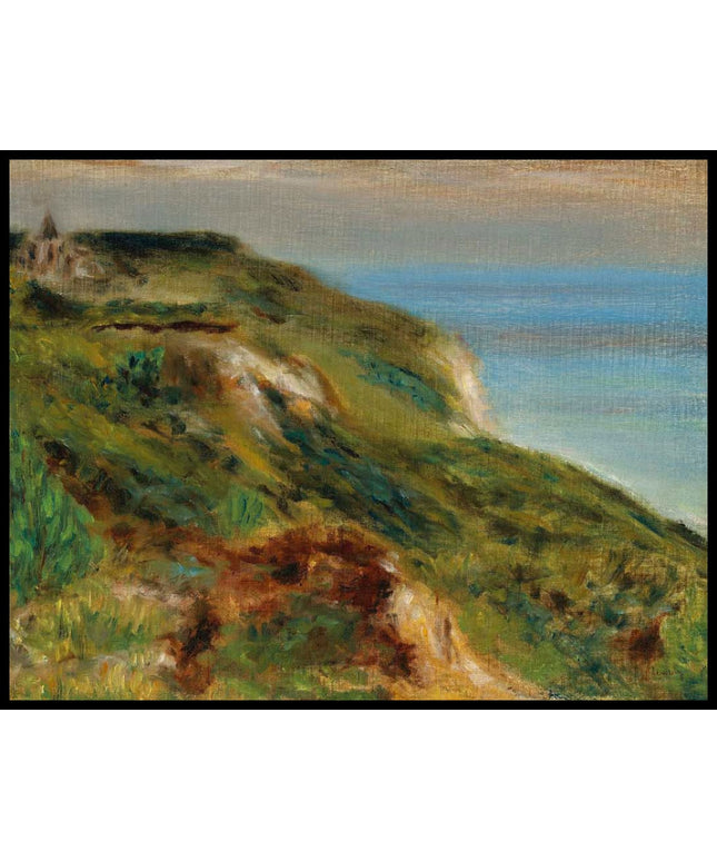 L'église de Varengeville et les falaises