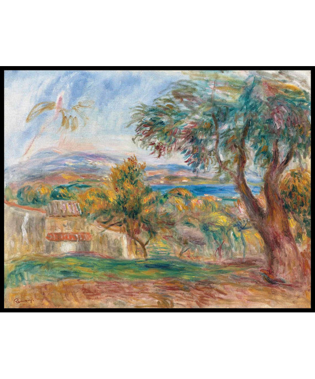 Orangers et fond de mer