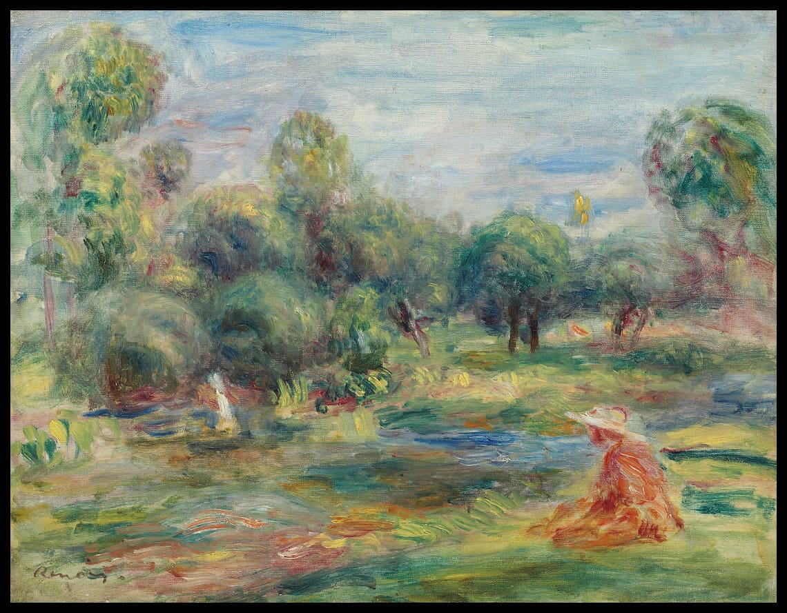 Paysage à Cagnes