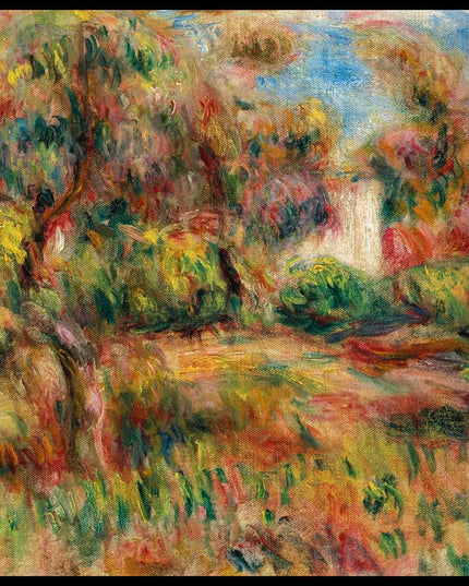 Paysage à la cabane