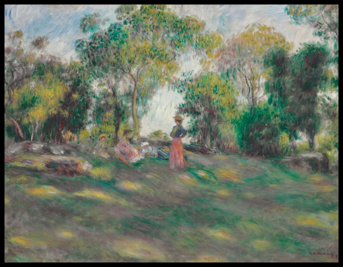 Paysage avec figures