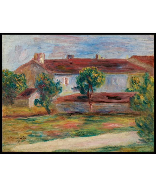 Paysage d'Essoyes (Paysage avec une maison)
