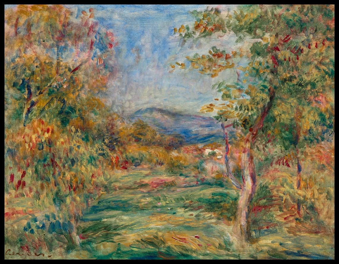 Paysage de Cagnes 2