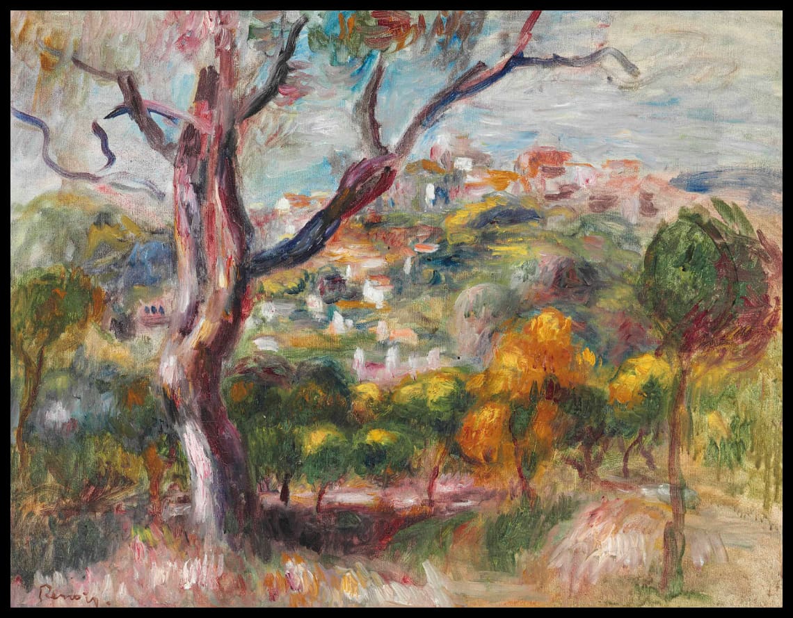 Paysage de Cagnes