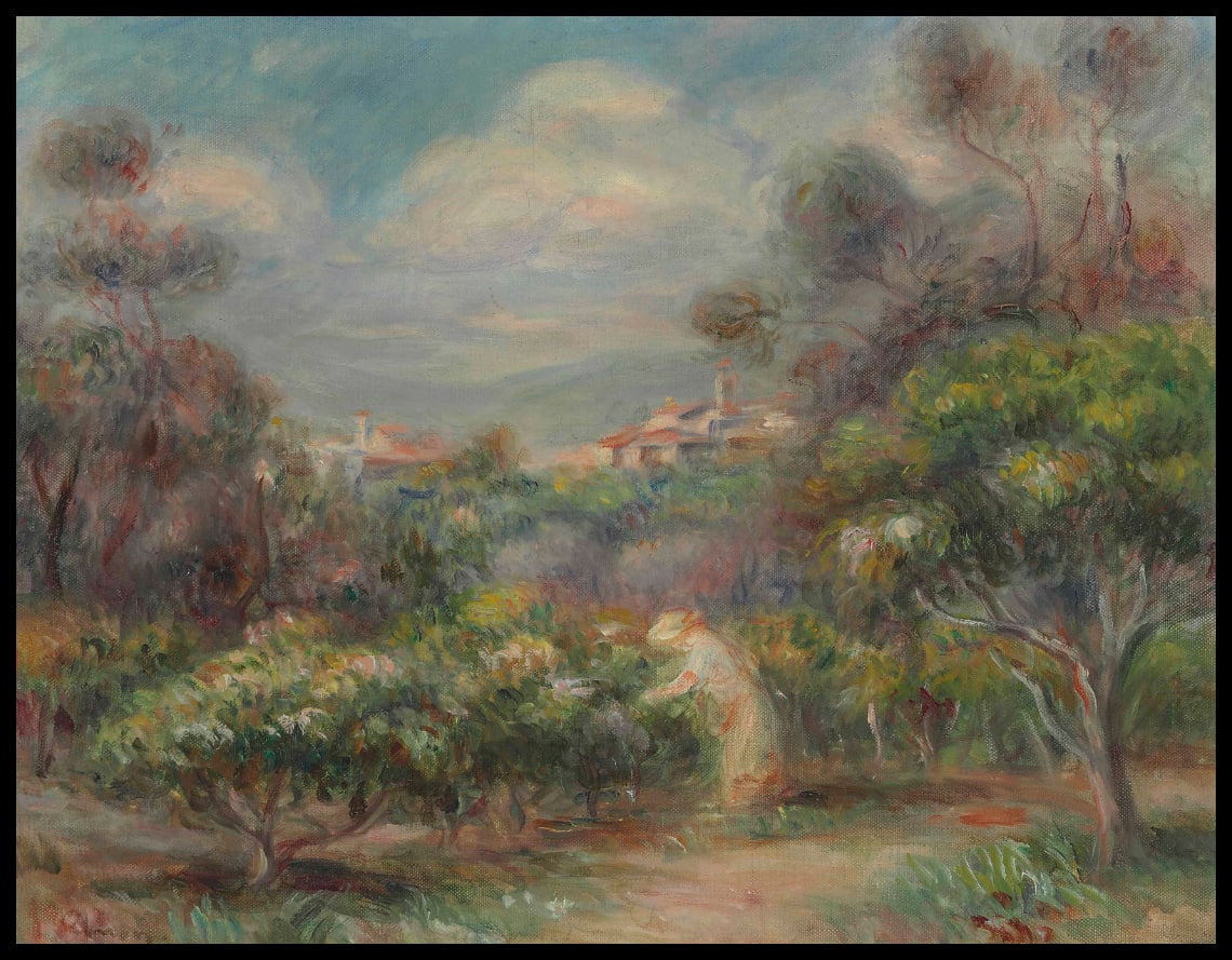 Paysage près de Cagnes