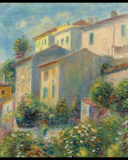 Vue de la Poste à Cagnes