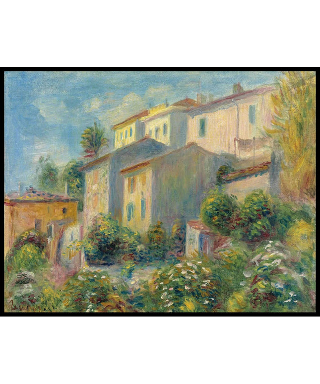 Vue de la Poste à Cagnes