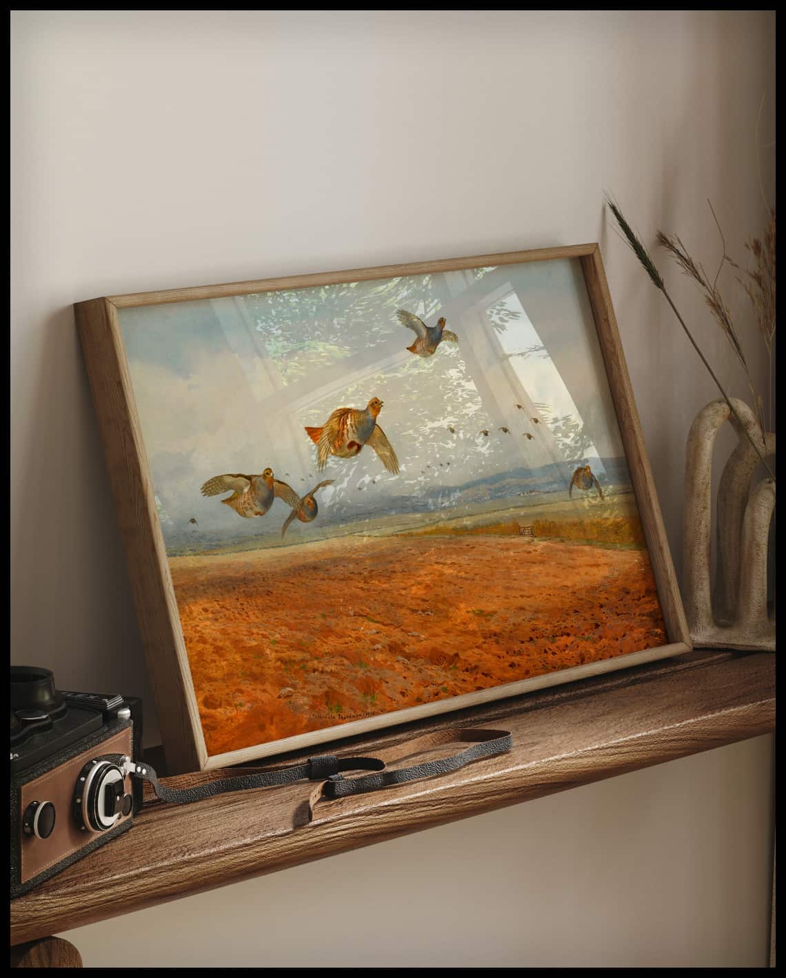 Feldhühner Poster