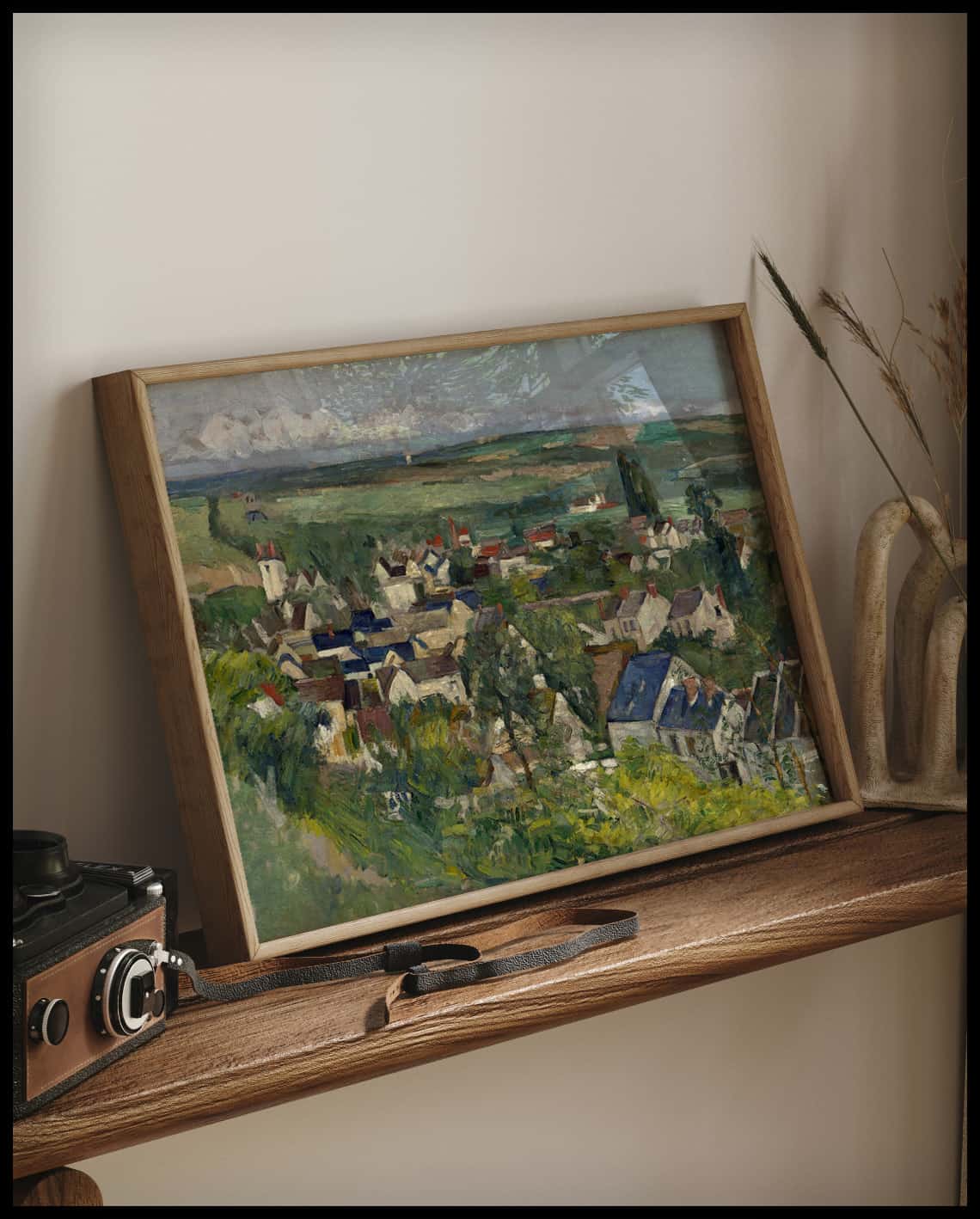 Panoramablick auf Auvers