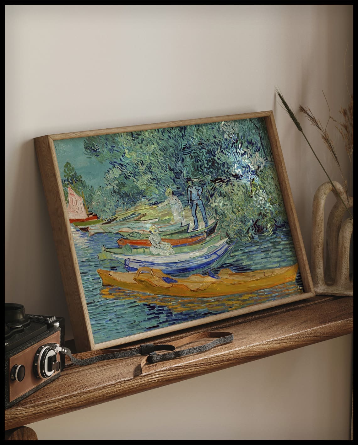 On the banks of the Oise in Auvers