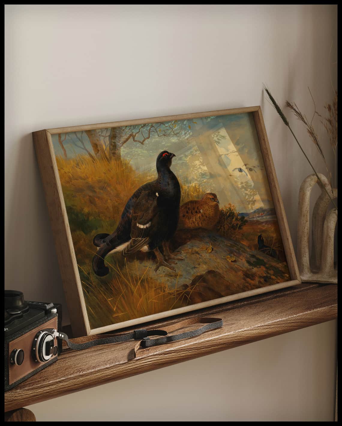 Vogelschwarm Poster