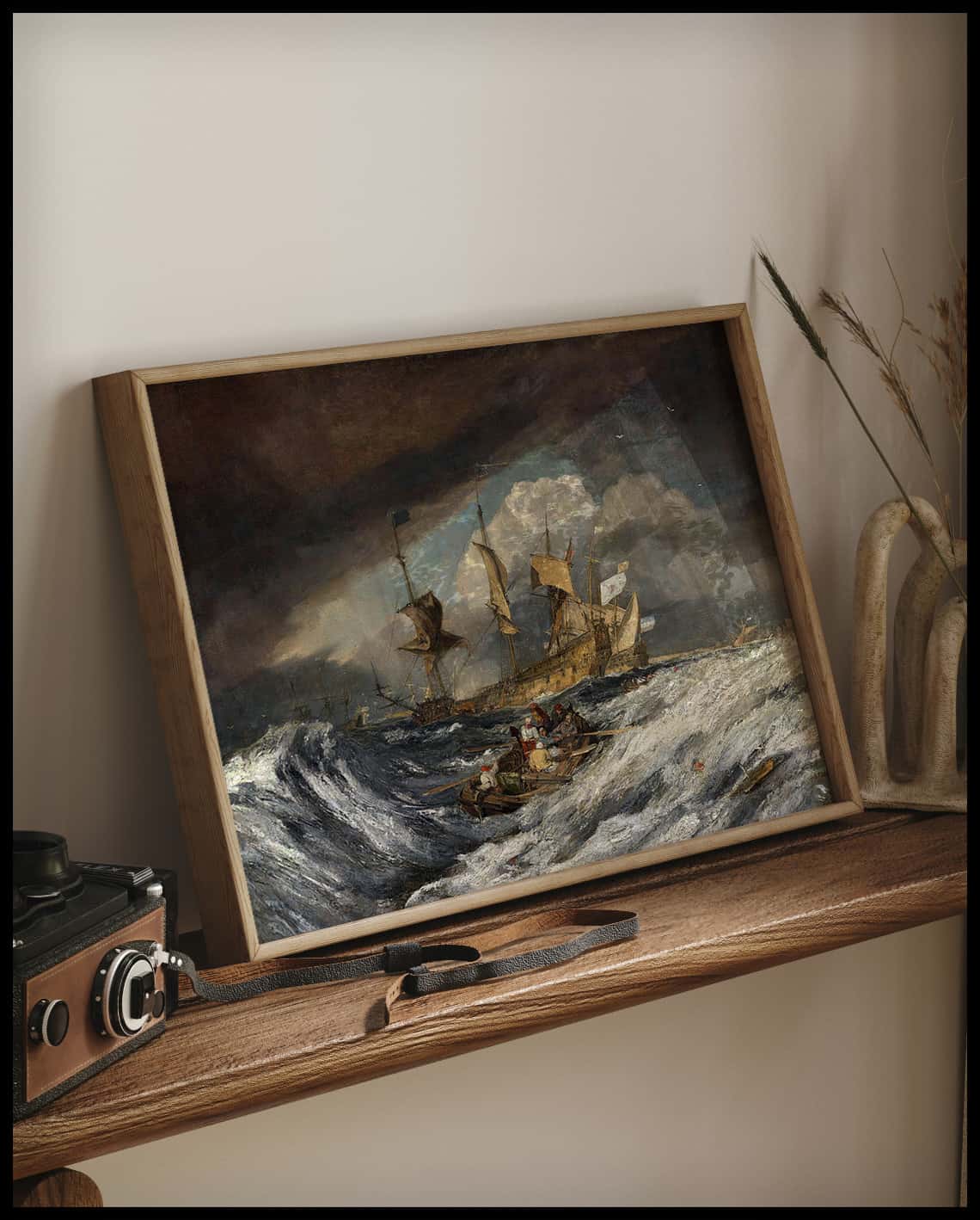 Bateaux Carrying Out Anchors