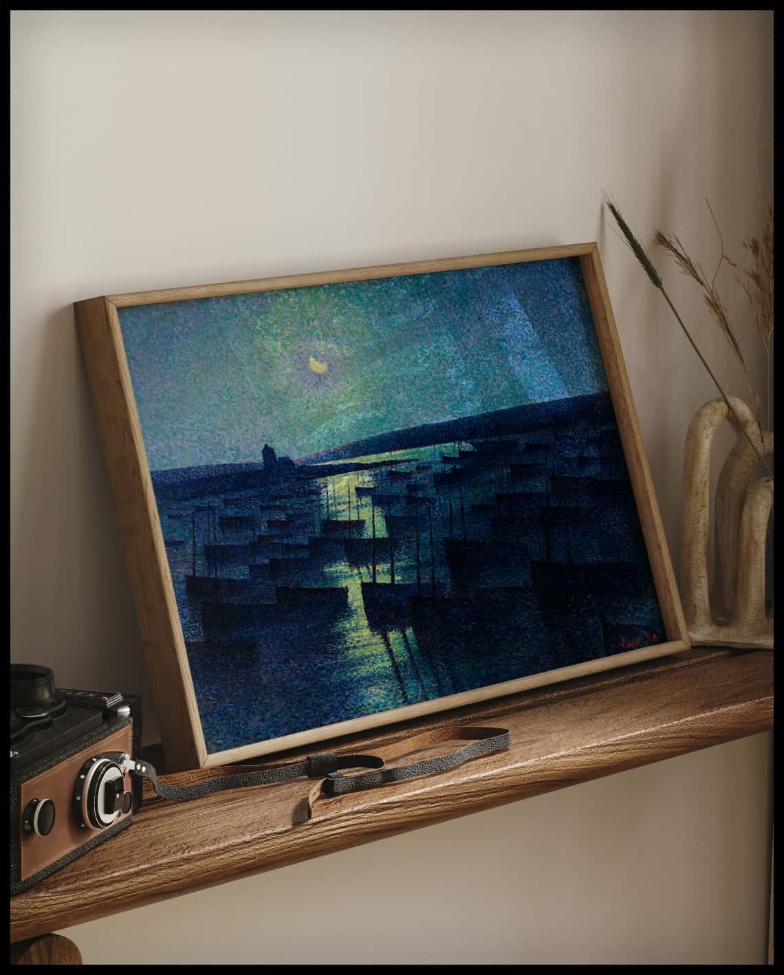 Camaret, Moonlight And Fishing Boats
