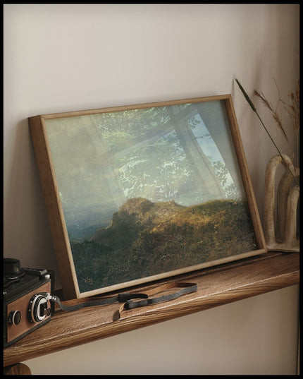 Landschaft aus der Gegend vom Wendelstein