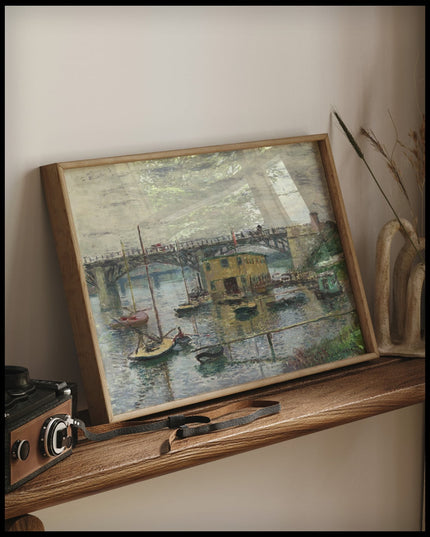 Bridge at Argenteuil on a Gray Day