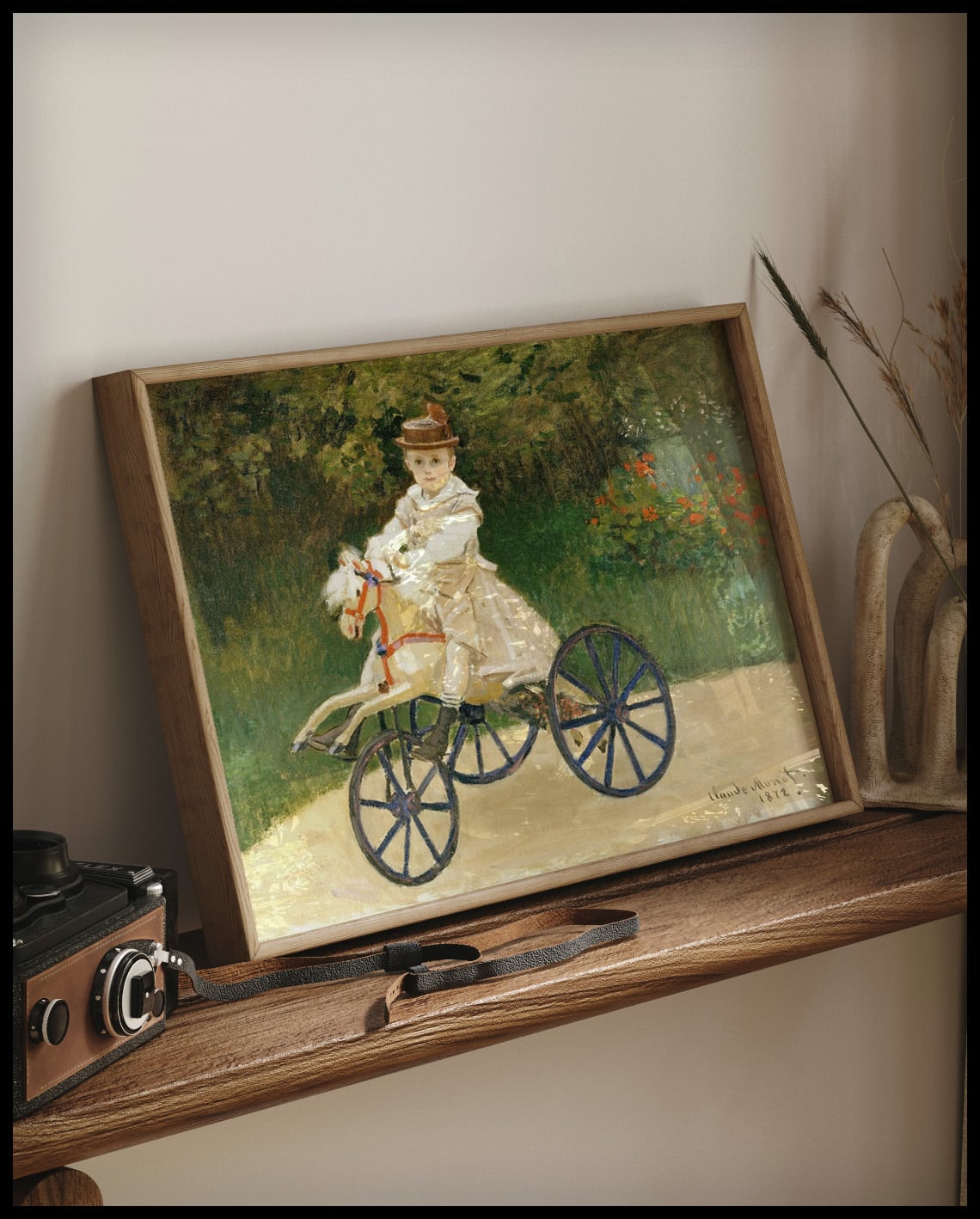 Jean Monet on his Hobby Horse